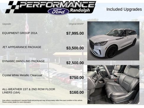 Used 2025 Lincoln Aviator Reserve w/ Equipment Group 201A AWD/4WD image 6