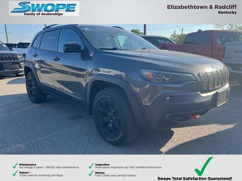 Certified 2022 Jeep Cherokee Trailhawk w/ Technology Group B AWD/4WD image 6