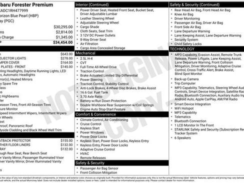 Used 2024 Subaru Forester Premium AWD/4WD image 5