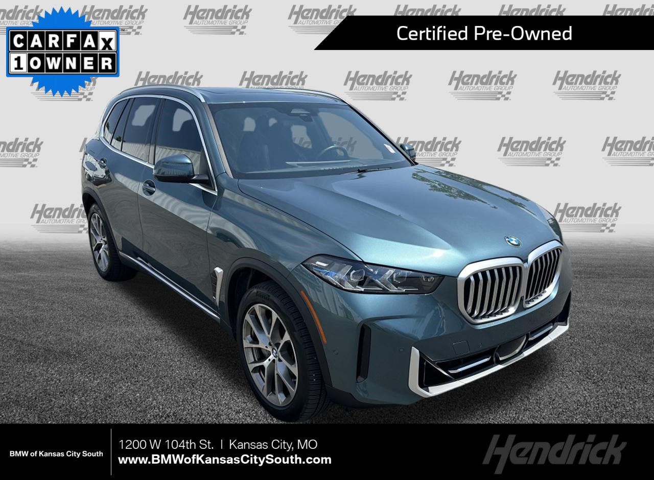 Certified 2024 BMW X5 xDrive40i w/ Premium Package AWD/4WD image 1