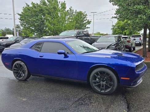 Used 2022 Dodge Challenger SXT w/ Blacktop Package RWD image 3