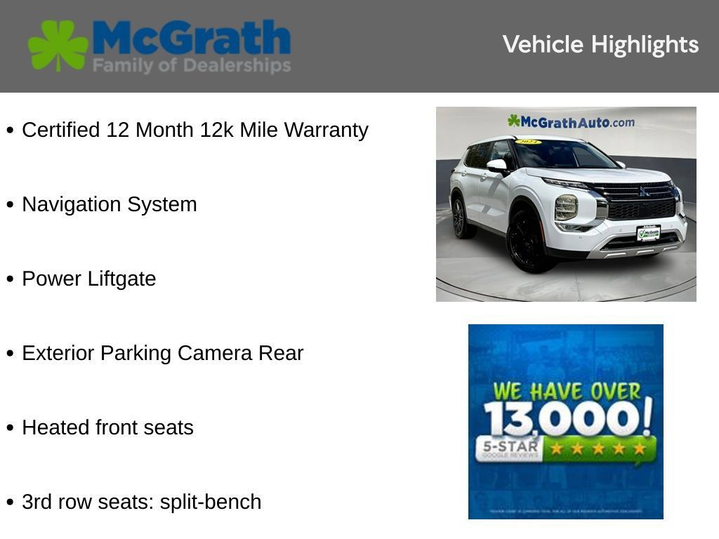 Used 2024 Mitsubishi Outlander SE AWD/4WD image 6