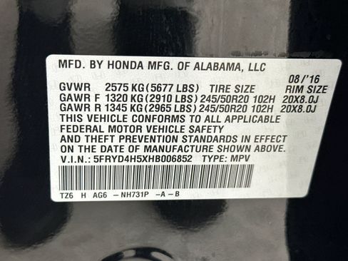 Used 2017 Acura MDX SH-AWD w/ Technology Package image 29