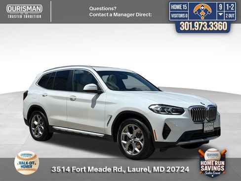 Used 2022 BMW X3 xDrive30i AWD/4WD image 1