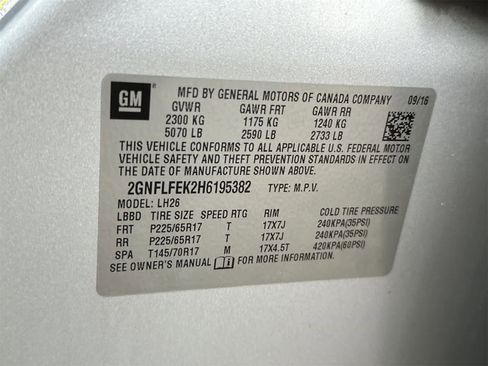 Used 2017 Chevrolet Equinox LT w/ Convenience Package image 20