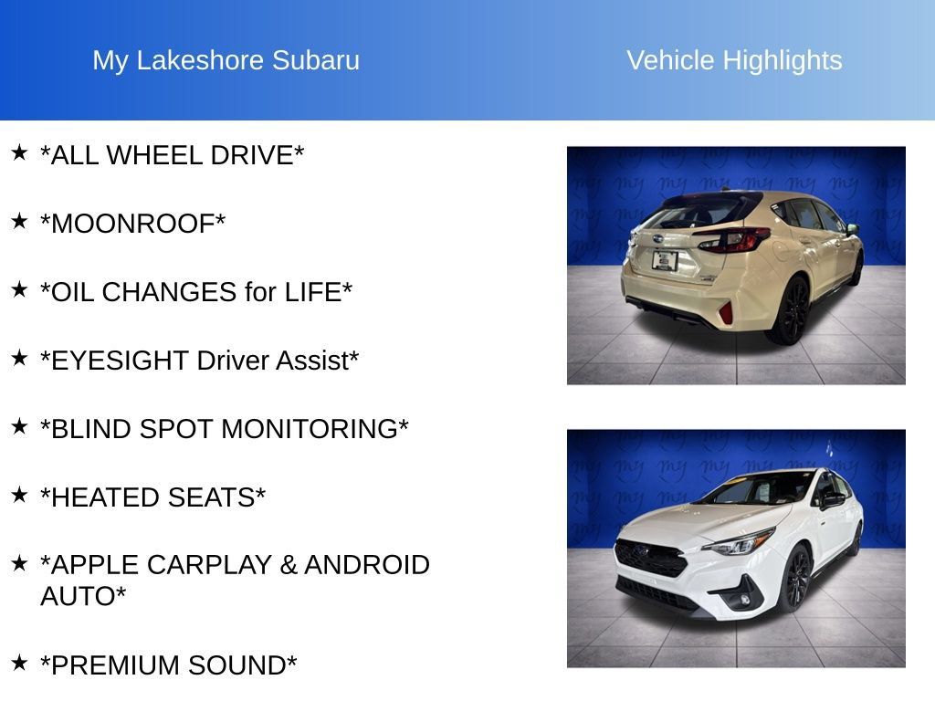 Certified 2024 Subaru Impreza RS AWD/4WD image 6