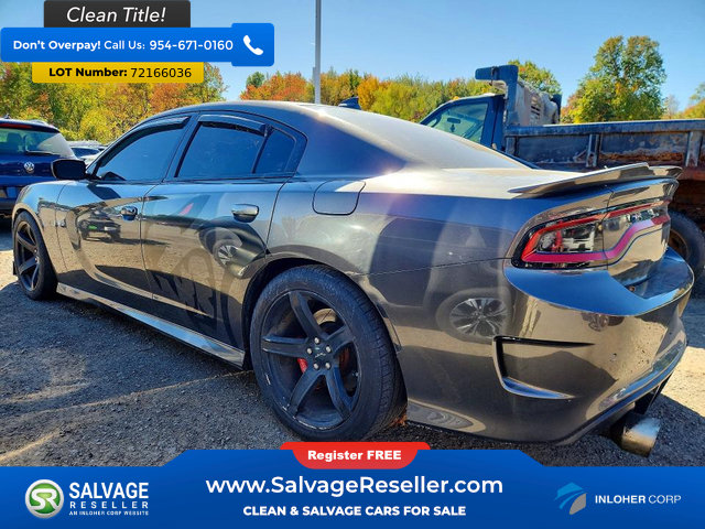 Used 2017 Dodge Charger SRT Hellcat w/ Harman/Kardon Audio Group RWD image 3