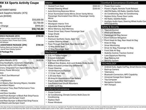 Used 2024 BMW X4 xDrive30i w/ Parking Assistance Package image 38
