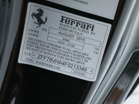 Certified 2015 Ferrari 458 Speciale A RWD image 52