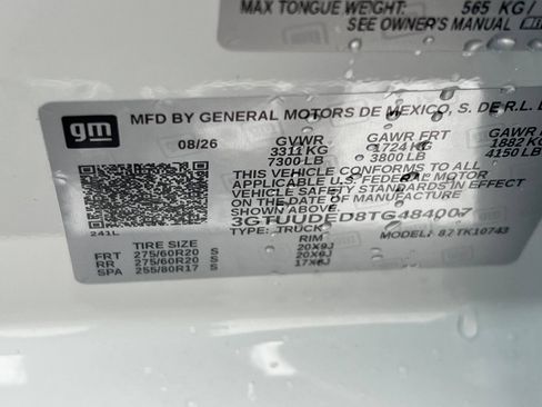 New 2026 GMC Sierra 1500 SLT w/ SLT Premium Plus Package AWD/4WD image 22