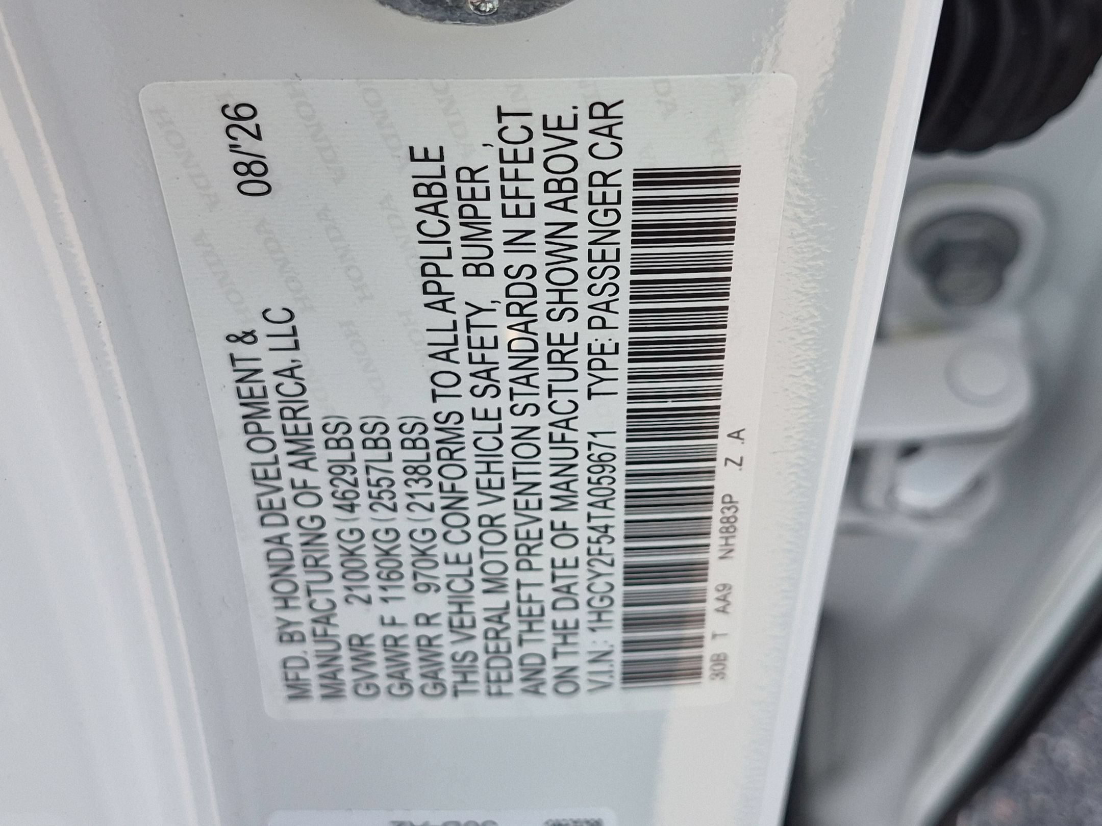 New 2026 Honda Accord Sport image 35