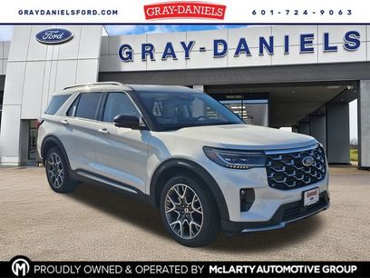 New 2025 Ford Explorer Platinum