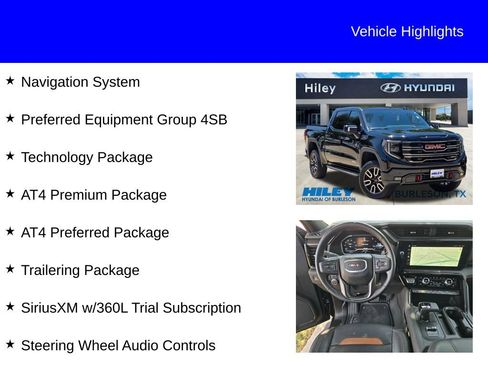 Used 2025 GMC Sierra 1500 AT4 w/ AT4 Premium Package AWD/4WD image 9