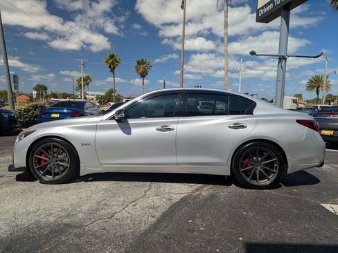 Used 2018 INFINITI Q50 Red Sport 400 w/ Sensory Package (Sport) image 8