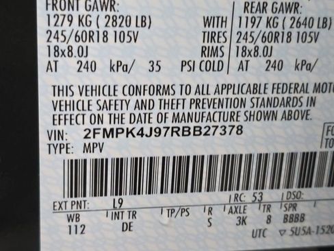 Used 2024 Ford Edge SEL image 48