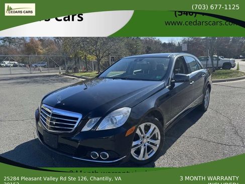 Used 2010 Mercedes-Benz E 350 4MATIC Sedan image 1