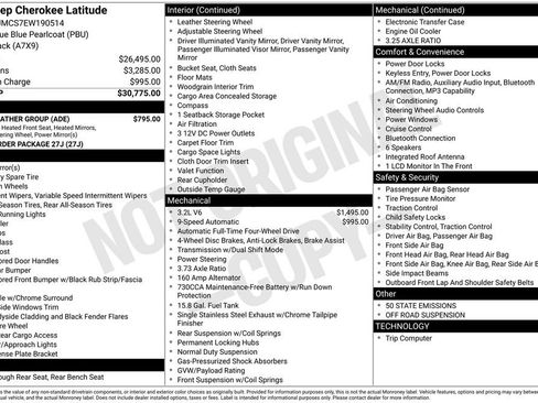 Used 2014 Jeep Cherokee Latitude w/ Cold Weather Group image 10