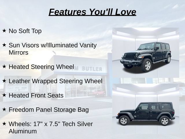 Used 2020 Jeep Wrangler Unlimited Sport S AWD/4WD image 18