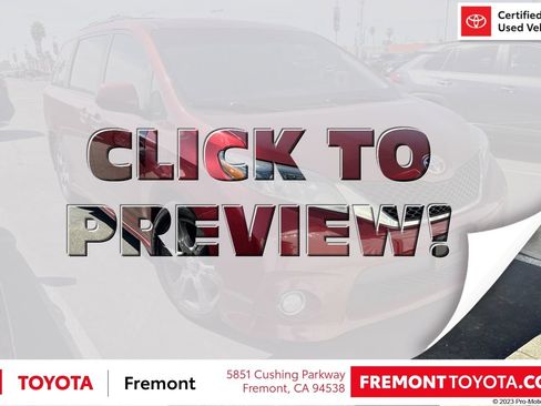 Certified 2017 Toyota Sienna SE w/ SE Preferred Package FWD image 1
