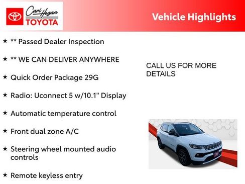 Used 2025 Jeep Compass Limited AWD/4WD image 5