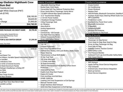 Used 2025 Jeep Gladiator Sport AWD/4WD image 21