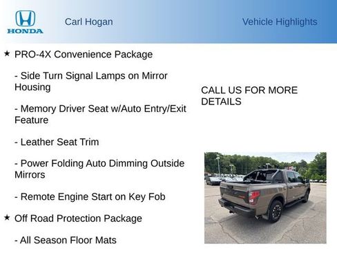 Used 2021 Nissan Titan PRO-4X w/ Pro-4x Convenience Package AWD/4WD image 21
