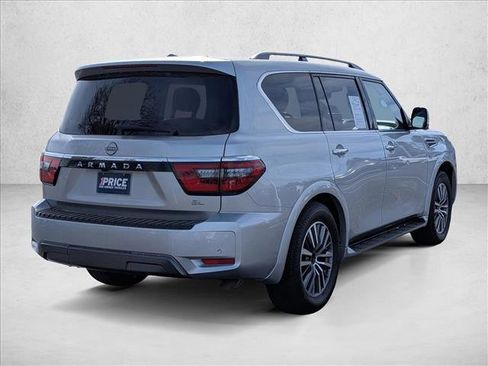 Used 2021 Nissan Armada SL w/ Captain's Chairs Package AWD/4WD image 5