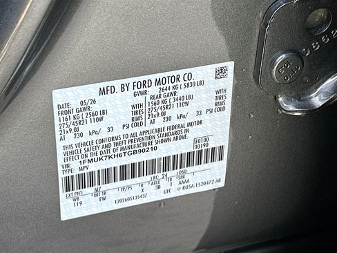 New 2026 Ford Explorer ST-Line w/ ST-Line Street Pack RWD image 21