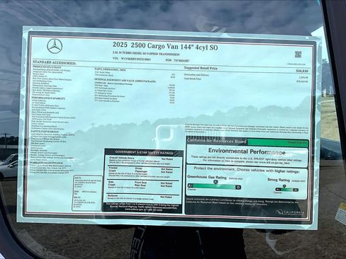 New 2025 Mercedes-Benz Sprinter 2500 image 18