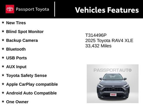 Used 2025 Toyota RAV4 XLE FWD image 10