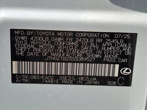 Used 2025 Lexus IS 350 F Sport w/ Accessory Package 2 RWD image 25