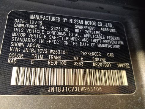 Used 2020 Nissan Rogue Sport S w/ Appearance Package FWD image 33