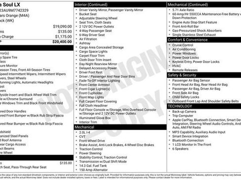 Certified 2021 Kia Soul LX FWD image 29