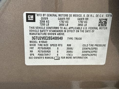 Used 2014 GMC Sierra 1500 SLT w/ SLT Crew Cab Value Package image 54