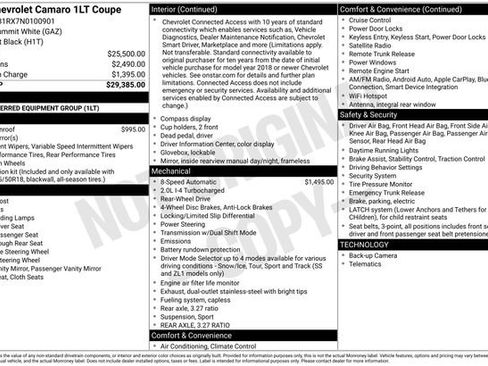 Used 2022 Chevrolet Camaro LT image 4