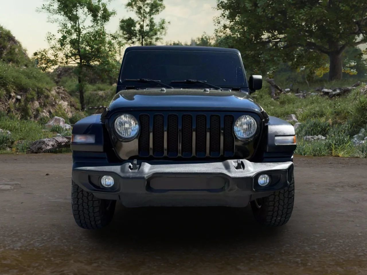 Used 2021 Jeep Wrangler Unlimited Sport AWD/4WD image 2