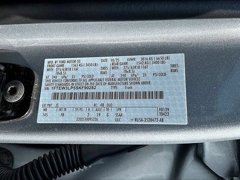 Used 2025 Ford F150 XLT w/ Equipment Group 302A MID AWD/4WD image 35