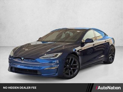 Used 2021 Tesla Model S Plaid AWD/4WD image 1