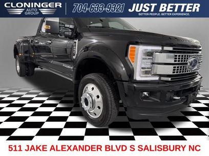 Used 2019 Ford F450 Platinum w/ Platinum Ultimate Package