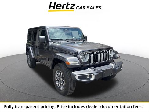 Used 2025 Jeep Wrangler Unlimited Sahara AWD/4WD image 1