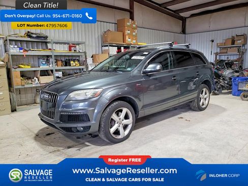 Used 2012 Audi Q7 3.0T S line Prestige AWD/4WD image 1