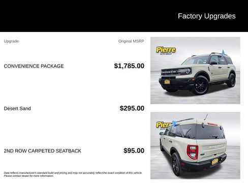 Certified 2024 Ford Bronco Sport Big Bend w/ Convenience Package AWD/4WD image 13
