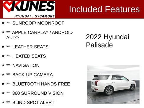 Used 2022 Hyundai Palisade Calligraphy AWD/4WD image 2