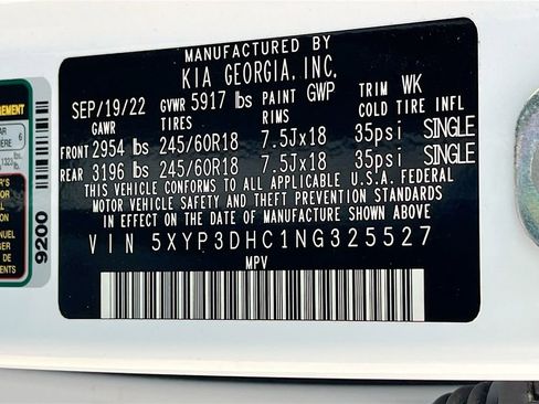 Used 2022 Kia Telluride EX AWD/4WD image 34