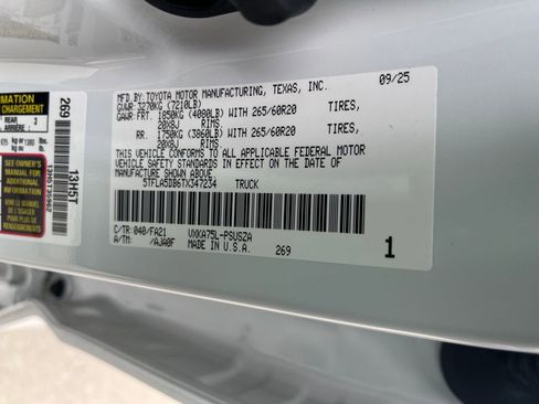 New 2026 Toyota Tundra SR5 image 26