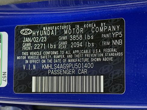 Used 2023 Hyundai Elantra SEL w/ Convenience Package FWD image 30