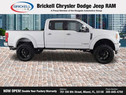 Used 2018 Ford F250 Platinum w/ Platinum Ultimate Package AWD/4WD image 9