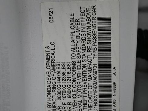 Used 2021 Honda Accord Sport Special Edition image 11