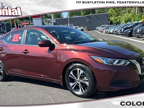 Certified 2023 Nissan Sentra SV FWD image 1