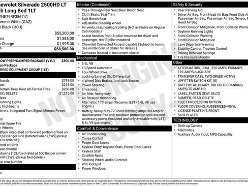 Used 2024 Chevrolet Silverado 2500 LT w/ Snow Plow Prep/Camper Package AWD/4WD image 5